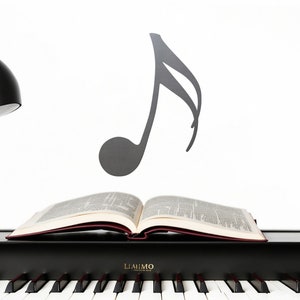 Sixteenth Note Semiquaver Metal Music Wall Art Home Decor