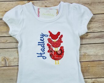 Girls farm birthday, farm birthday shirt, girls farm shirt, girls birthday shirt, girls applique shirt, farm animal party, farm animal shirt