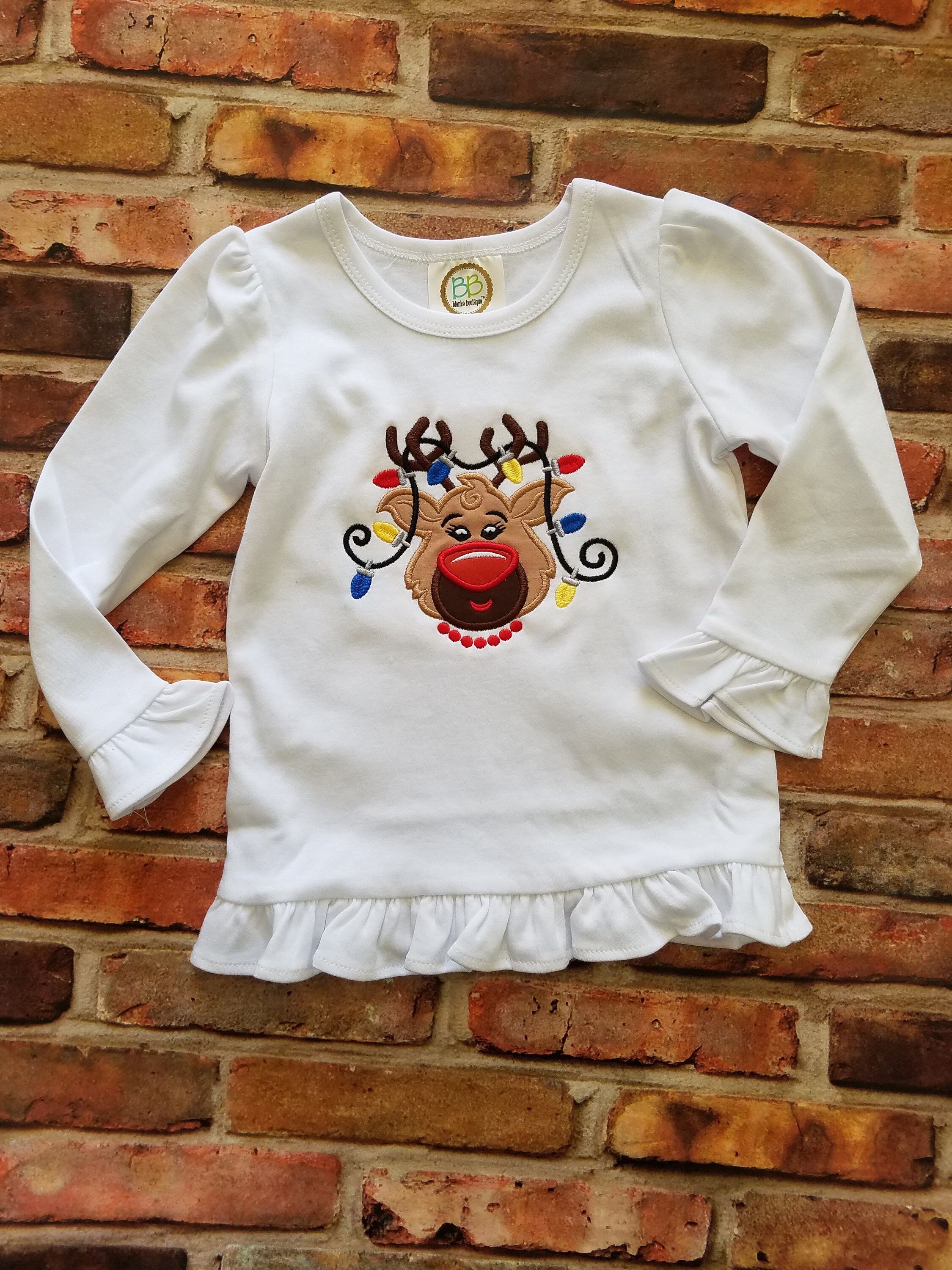 baby girl christmas shirt