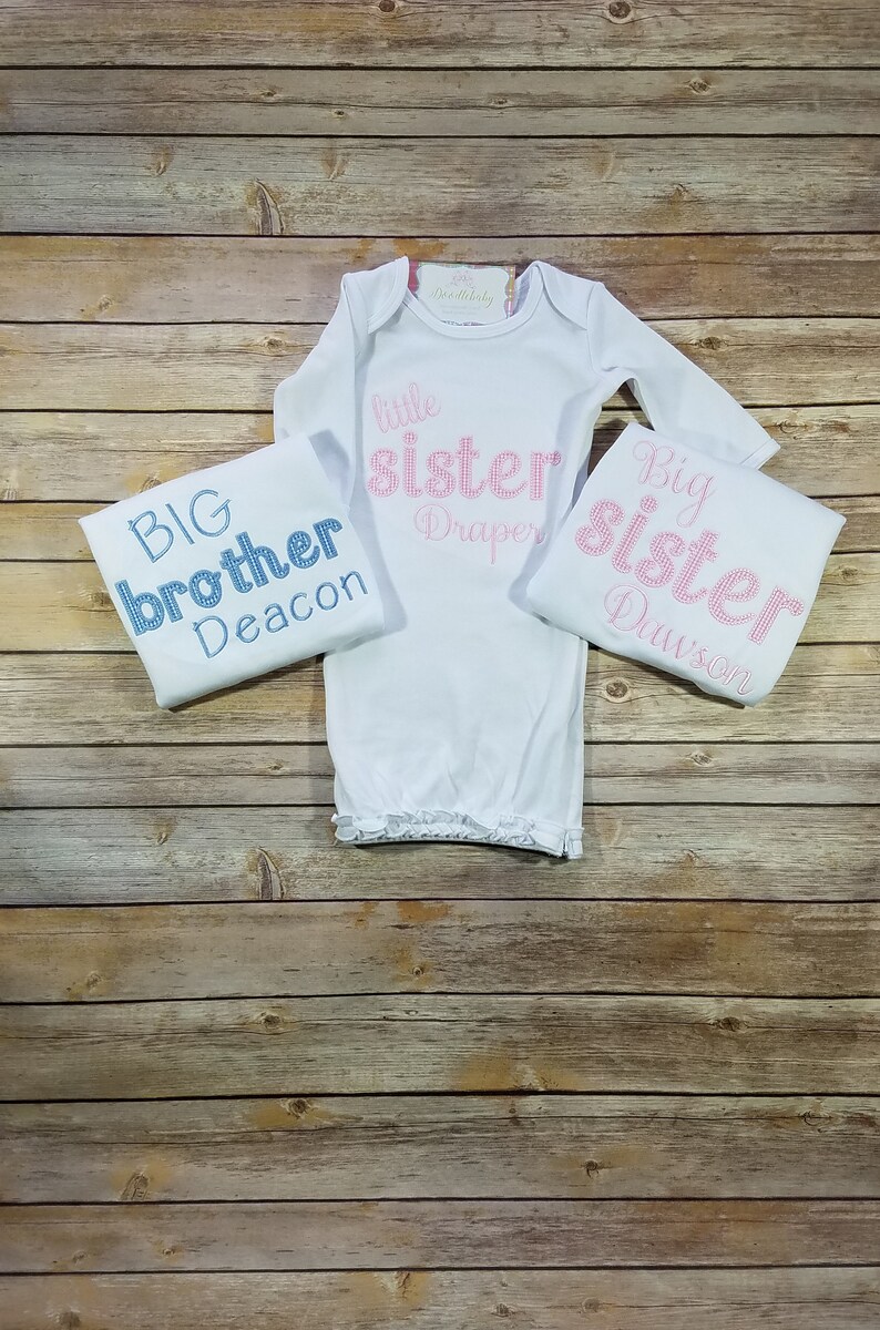 brother and baby sister outfits