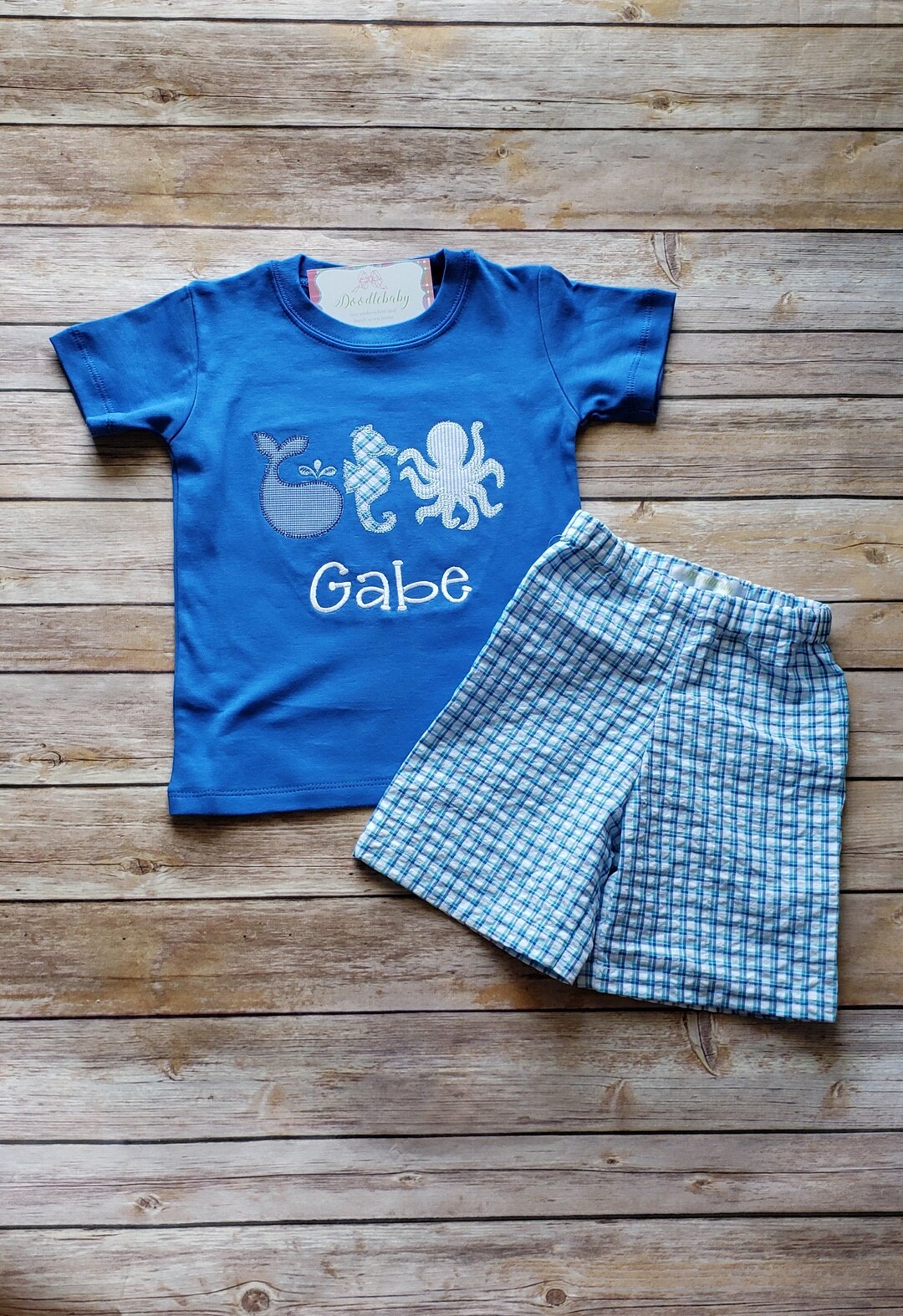 Boys Shorts Set, Boys Summer Set, Baby Boy Shorts, Infant Boy Outfit