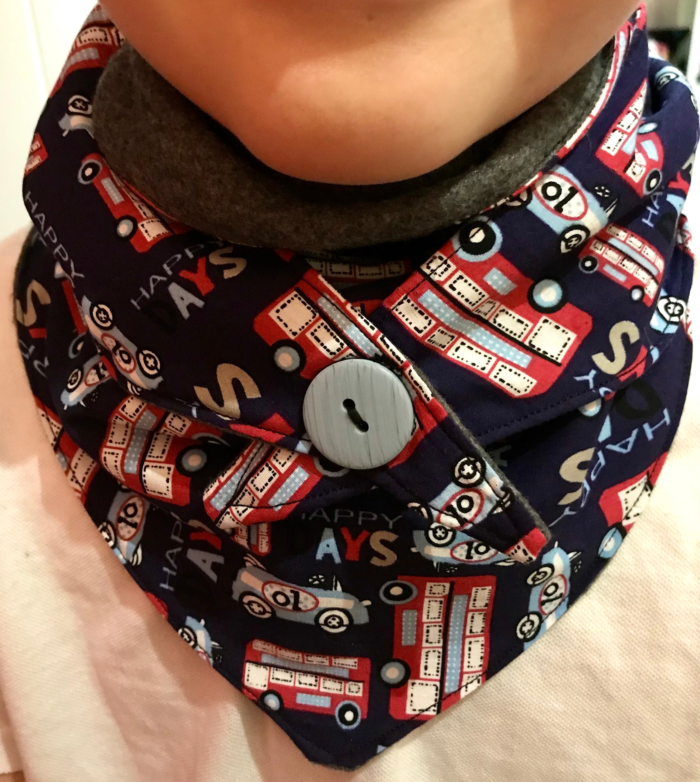 Sciarpa In Pile Per Bambini - Foulard Morbido Con Velcro - Caldo E Comodo Per Autunno E Inverno - Foto 8