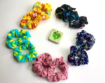 Set aus 2 Mini-Haargummis