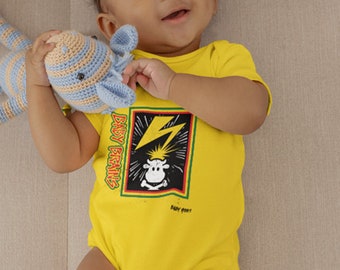 BABY BRAINS Punk Baby Grow | Bad Brains Hardcore Punk Reggae Bodysuit Vest Clothes | Music Lover New Baby Gift | Boys or Girls