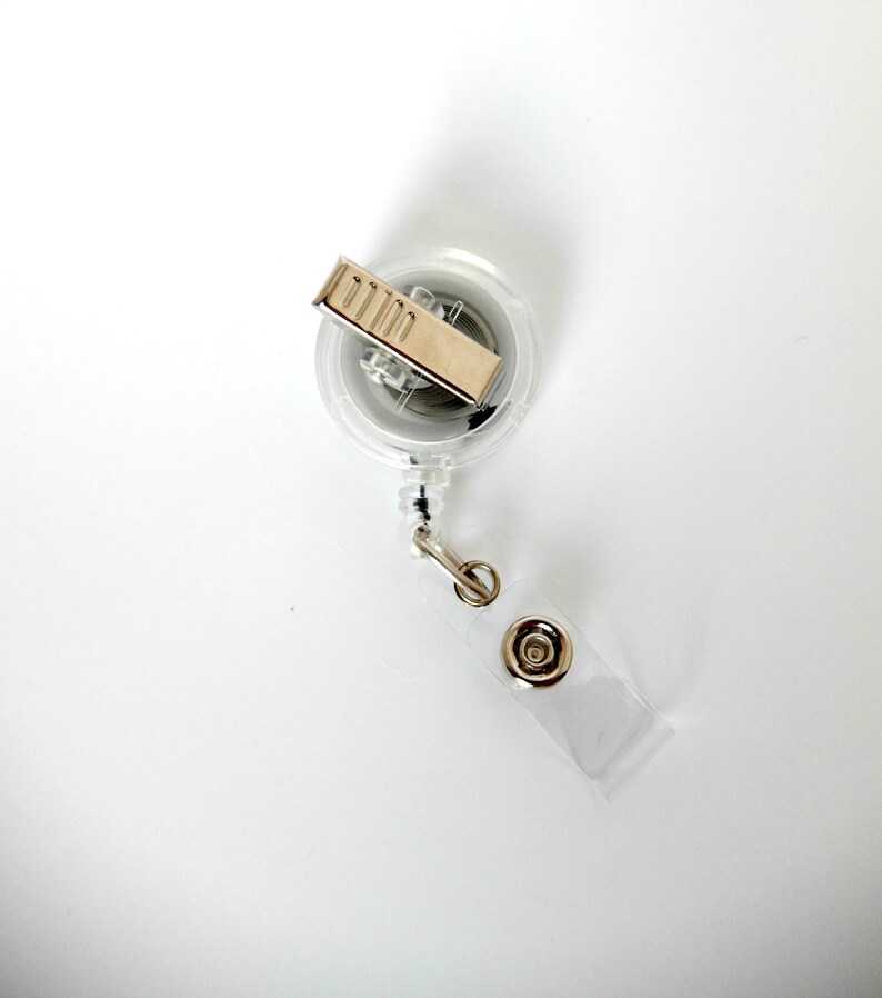 Retractable Reel BottleCapsGaloreNMor Medical Reel Nurse Reel Pink Reel Pumpkin Badge Reel RN Reel Pumpkin Retractable Reel