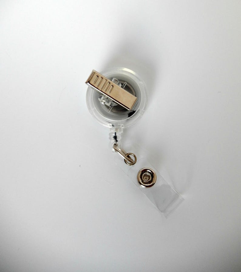 Badge Reel Medical Laboratory Technician Badge Bling MLT Badge Gift- BottleCapsGalorNMor Retractable Badge Reel