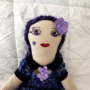 Fabric doll, cloth doll, heirloom doll, art doll, collectible doll, handmade doll, soft doll, textile doll, artist doll, rag doll