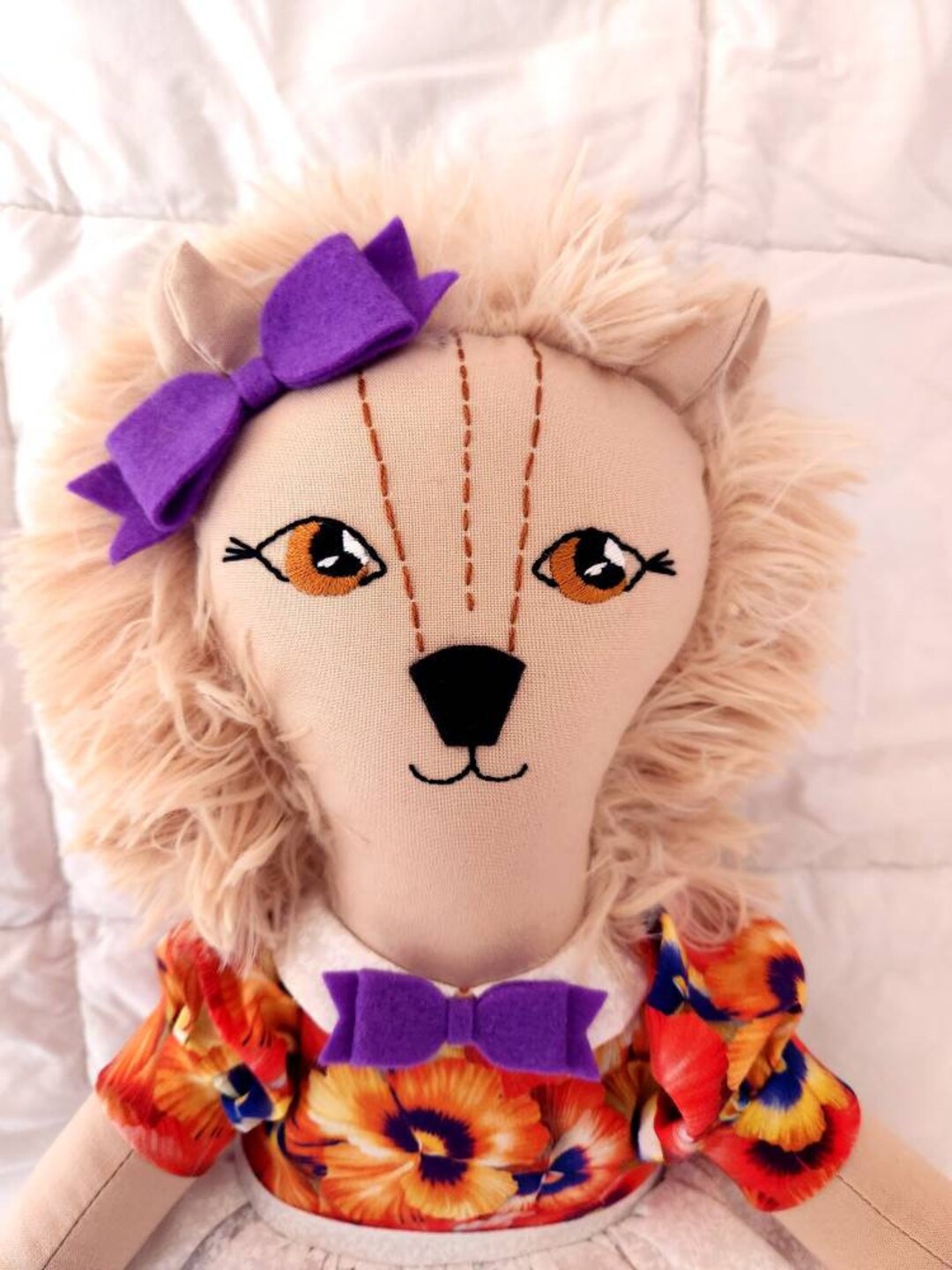 Fabric Doll Cloth Doll Heirloom Doll Art Doll Collectible Etsy