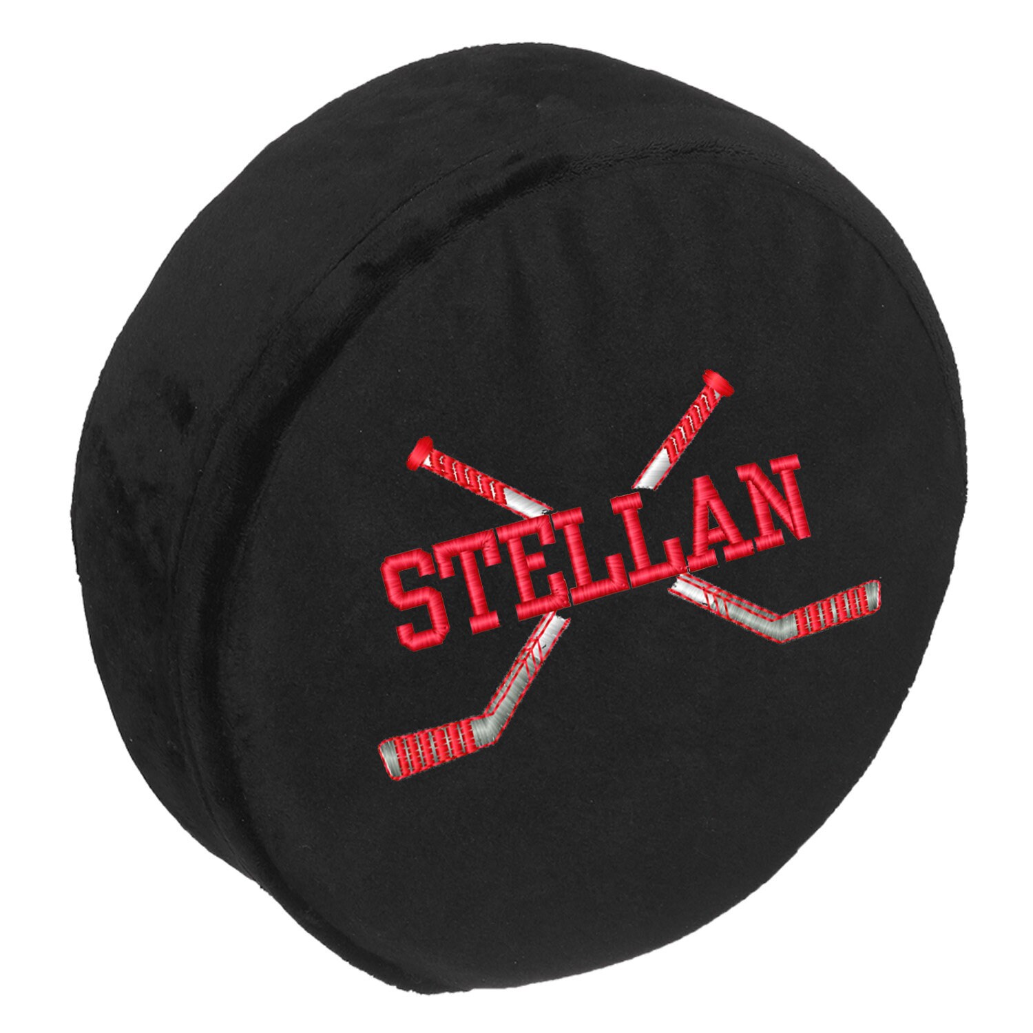 Hockey Puck Pillow