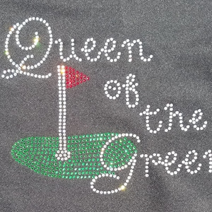 Bling Golf Shirt Etsy