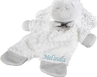 Lamb Lovie, flat-a-pat, blanky, security blanket