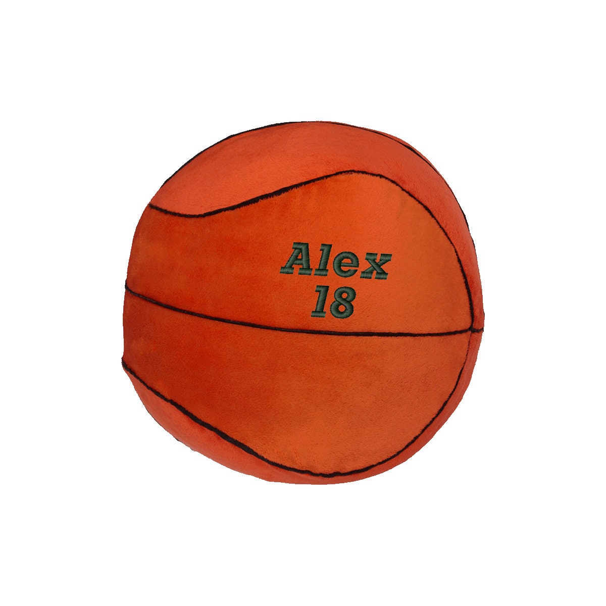 stuffed basketball pillow