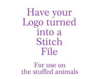 Stitch File Creation - turn your logo into an embroidery file