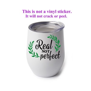 Real not perfect cup, thermal cup, wine cup, insulated cup