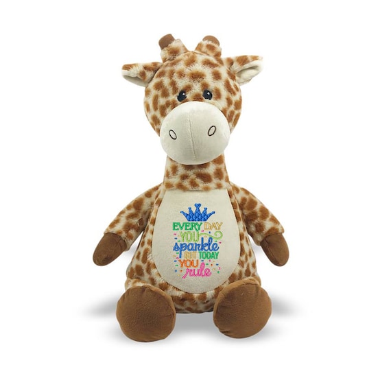 giraffe baby teddy