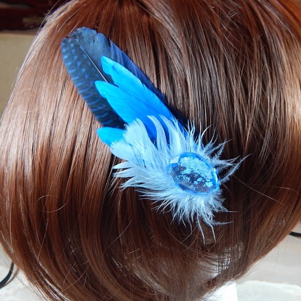 Feather Hair Clip Etsy