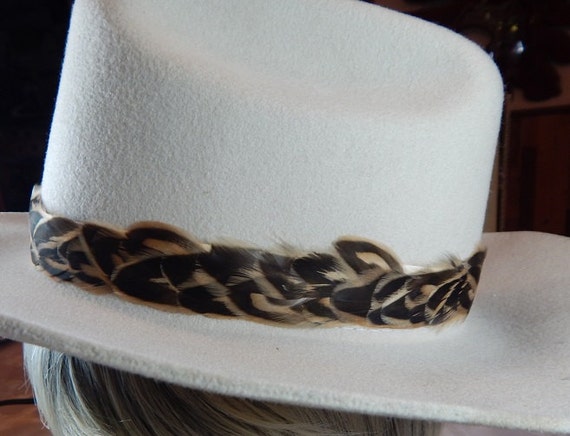Feather Hat Band of Perfectly Matched 