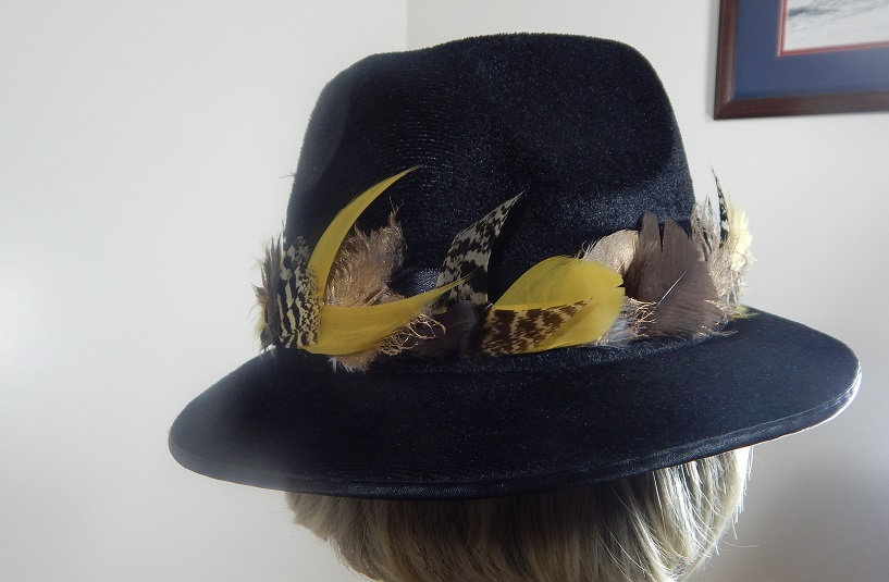 10 pezzi di piume per cappelli, piume naturali, piume di pavone per cappelli, piume colorate, spille