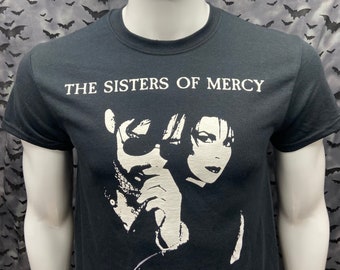 Tshirt Sisters of Mercy Gothic Deathrock Goth Post Punk