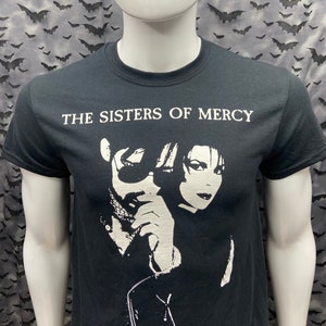 Tshirt Sisters of Mercy Gothic Deathrock Goth Post Punk