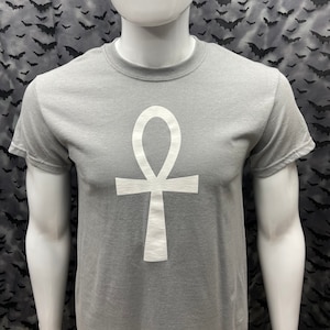 Tshirt Ankh Egyptische Gothic Deathrock Goth Post Punk