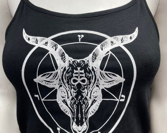 Sigil Von Baphomet Tank Top - Okkultes Design 100% Baumwolle