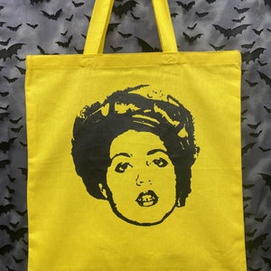 Tote Bag X Ray Spex yellow punk rock