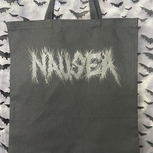 Tote Bag Nausea anarcho Punk Crust