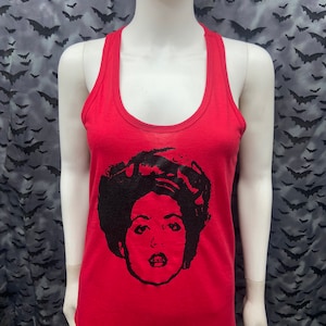 Tank top X Ray Spex red long tank top sleeveless punk rock poly