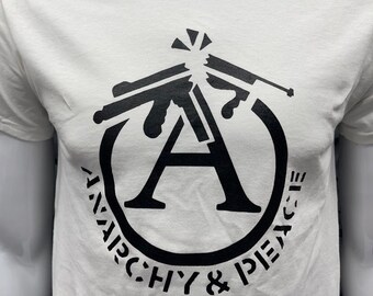 T-shirt Crass Anarchy and Peace Anarcho Punk - Etsy