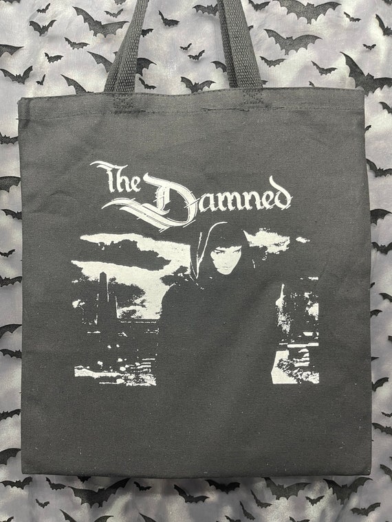 Tote Bag the Damned Goth Gothic Deathrock Punk - Etsy