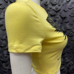 Cramps fashion cropped short sleeve top punk image 6