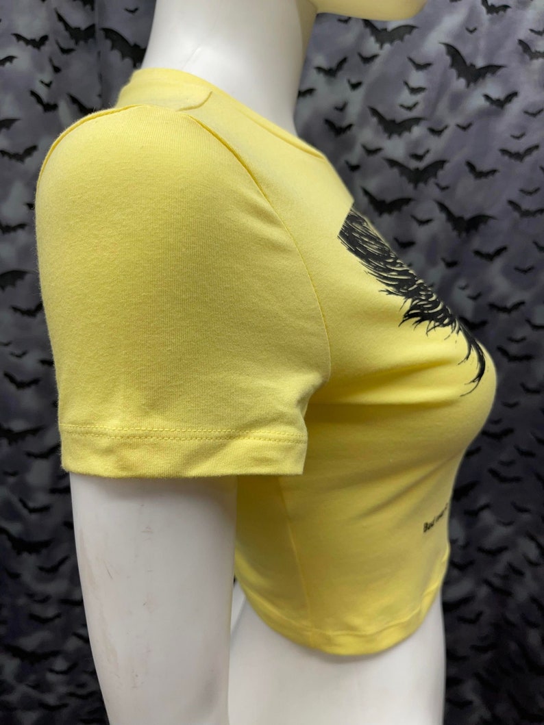 Cramps fashion cropped short sleeve top punk image 6