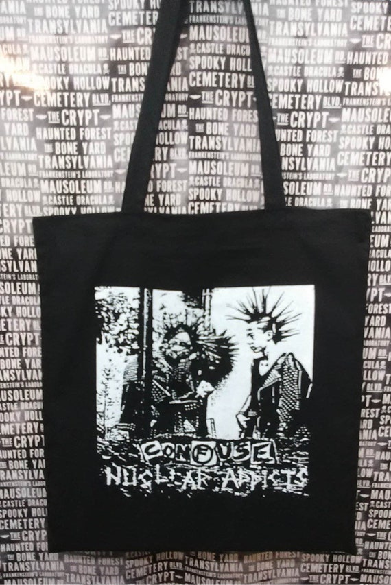 Tote Bag Confuse D Beat Punk Crust