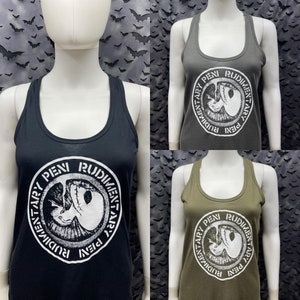 Tank top Rudimentary Peni long tank top sleeveless anarcho punk