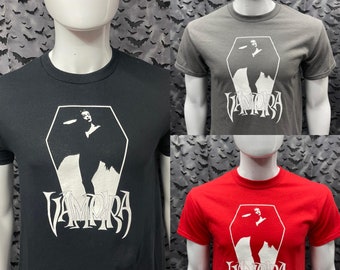 T-shirt Vampira horror Gothic Deathrock Goth Punk