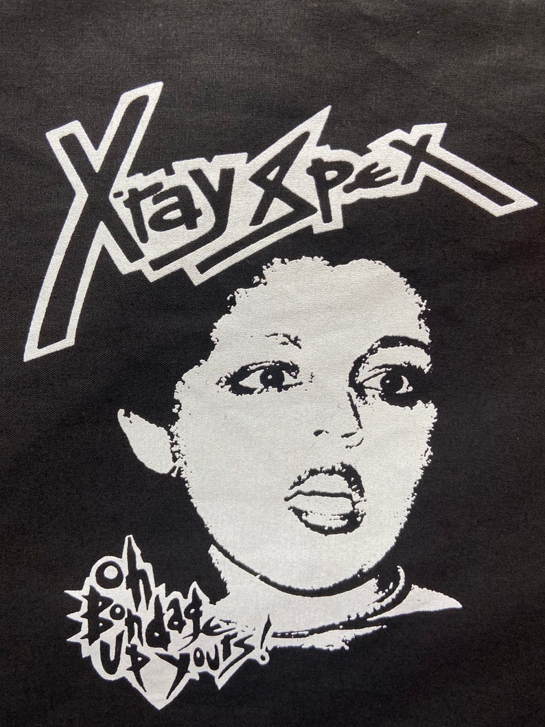 Tote Bag X Ray Spex Punk Rock Etsy