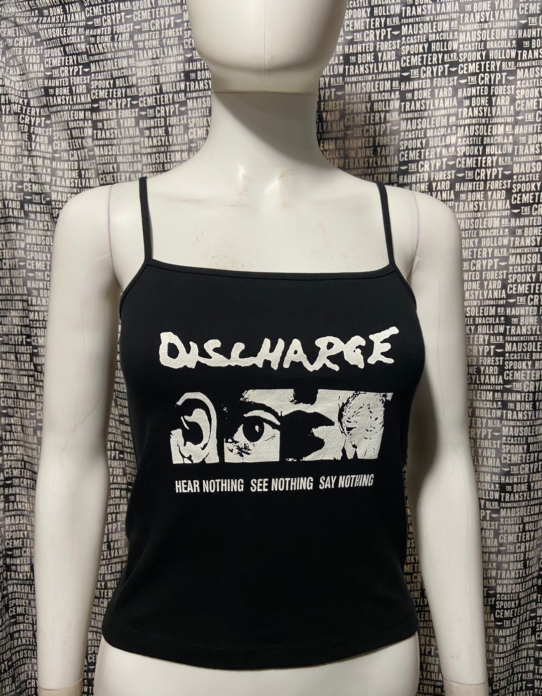 Discharge T Shirt Crust Punk D-beat Nausea Anti Cimex Doom