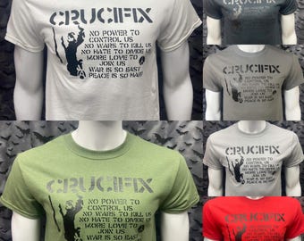ヴィンテージ】CRUCIFIX バンドTシャツ パンク クラスト T-shirt
