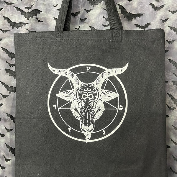 Tote Bag Baphomet pentagram