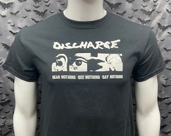 T-Shirt Entladen Hören Nichts Punk Kruste d Schlag