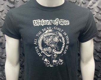 Official T-shirt Visions of War punk crust d beat