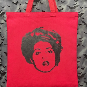 Tote Bag X Ray Spex red punk rock