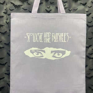 Tote Bag Siouxsie and the Banshees Goth gothic deathrock punk