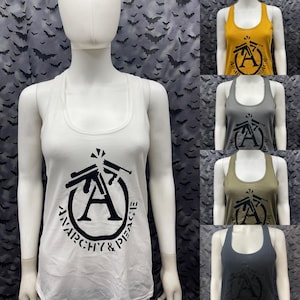 Tank top Crass long tank top sleeveless anarcho punk