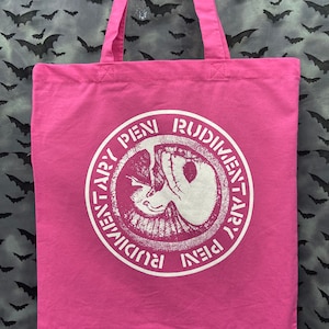 Tote Bag Rudimentary Peni Punk anarcho Crust