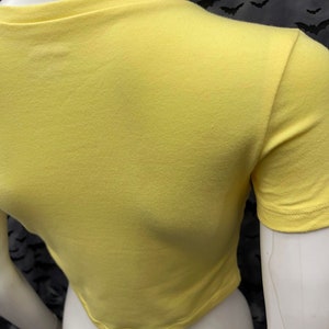 Cramps fashion cropped short sleeve top punk image 7
