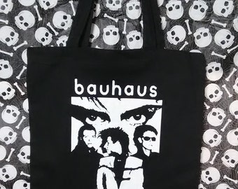 Tote Bag Bauhaus Goth gothic deathrock punk