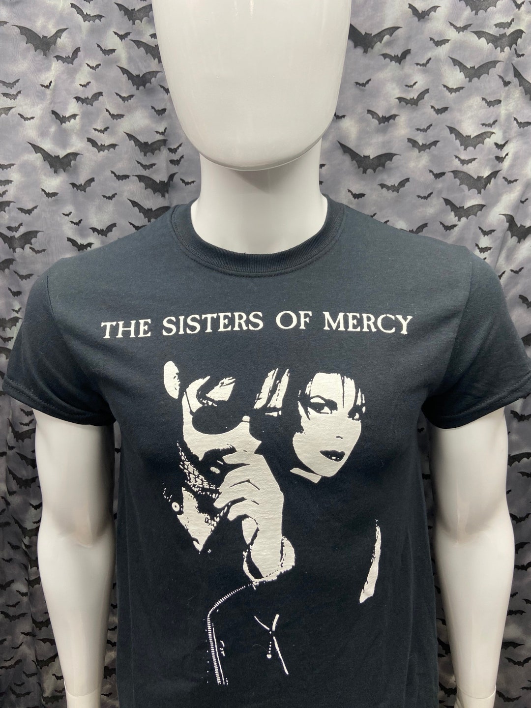 Tshirt Sisters of Mercy Gothic Deathrock Goth Post Punk Etsy