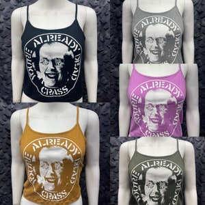 Crass crop tank top anarcho crust punk